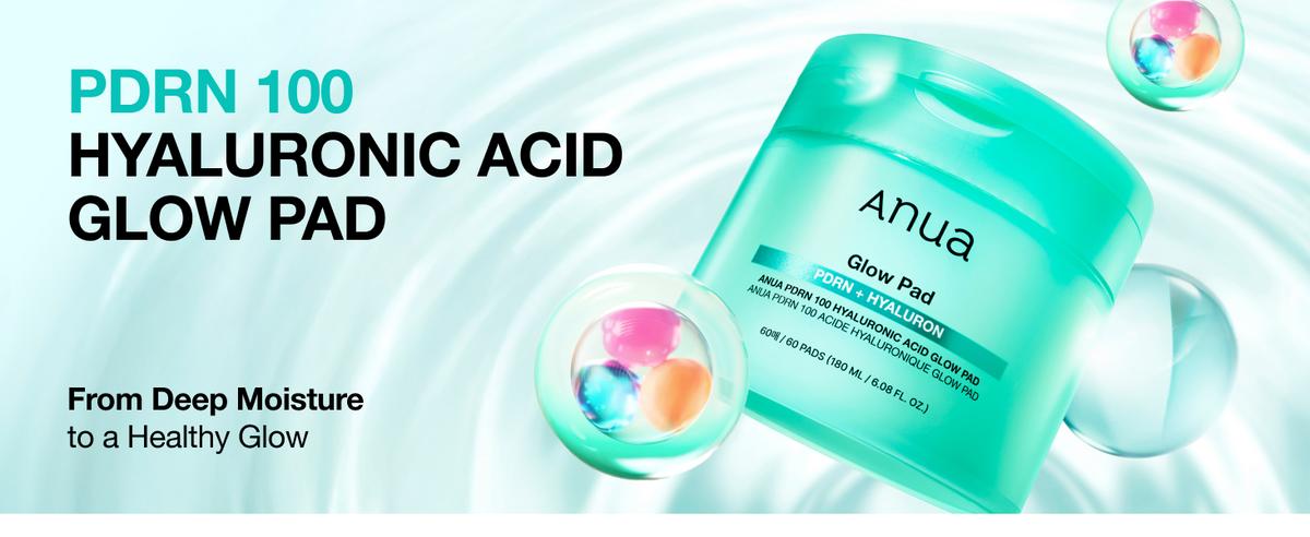 Anua PDRN 100 Hyaluronic Acid Glow Pad: from deep moisture to a healthy glow