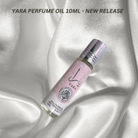 Yara perfume oil packaging