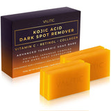 Valitic Kojic Acid Dark Spot Soap Bars, 4 Pack