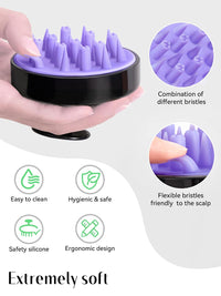Scalp massager detail