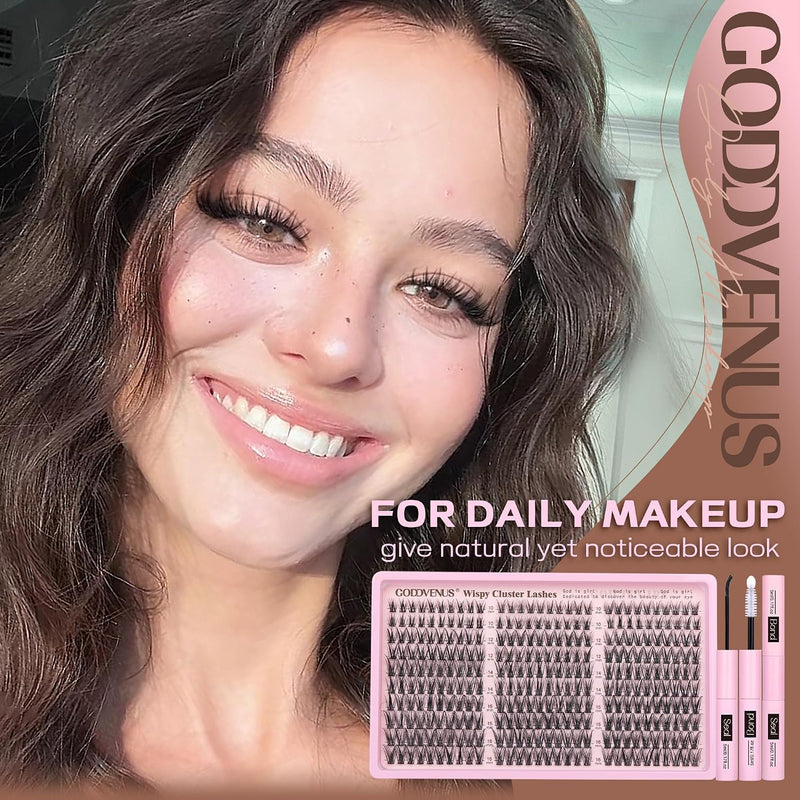 Goddvenus Wispy Lash Clusters Kit