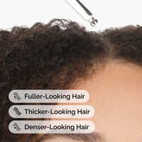 Fuller, thicker and denser looking hair