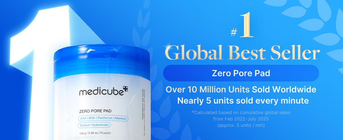 Number one global best seller: over 10 million Zero Pore Pads sold worldwide