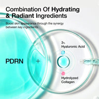 PDRN, hyaluronic acid and collagen combined in the Capsule 100 Serum
