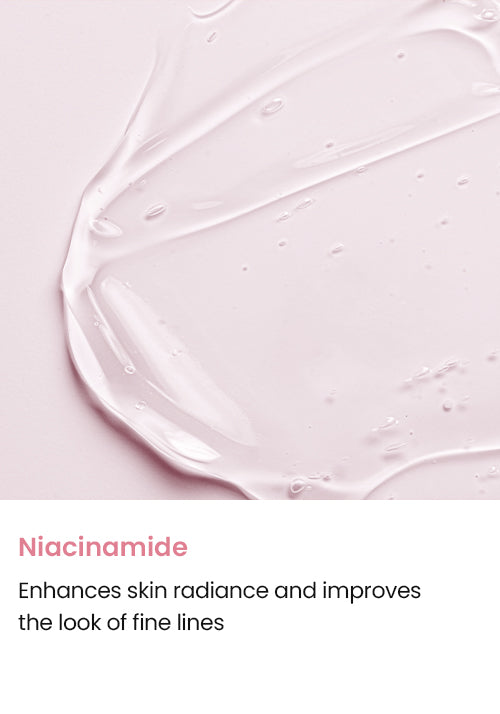 Niacinamide, part of the glow formula