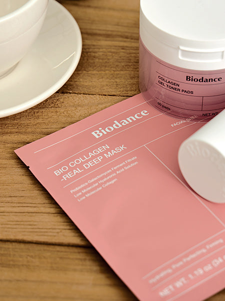 Glow up moment with the Biodance mask